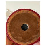 Vintage Glass Apothecary and Advertising Jar Collection with Magnifying Glass Paperweight