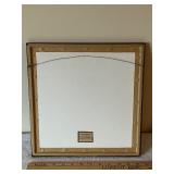 1832 Antique Framed Sampler by Julia Matilda Baker