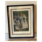 G. Rodo Boulanger Signed Limited Edition Framed Lithograph 34/120