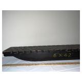 Vintage Wooden Industrial Mold 6x42 Inch