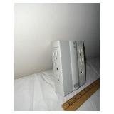 Side Socket Surge Protector 6-Outlet Swivel Power Adapter