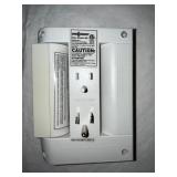 Side Socket Surge Protector 6-Outlet Swivel Power Adapter