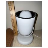 White Adjustable Desk Lamp with Bulb