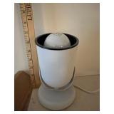 White Adjustable Desk Lamp with Bulb