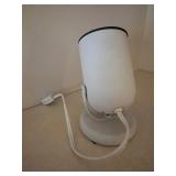 White Adjustable Desk Lamp with Bulb