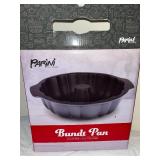 Collection of 4 Baking Pans Bundt Parini Egg Mold Heart Pan Bowl Maker