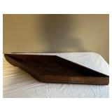 Vintage Wooden Slatted Sifter Tray with Raised Edges
