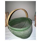 Set of 4 Woven Baskets Assorted Styles and Sizes