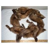 Group of Vintage Mink Pelts Furs