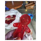 Vintage Plastic Cookie Cutters Lot - Assorted Shapes & Colors