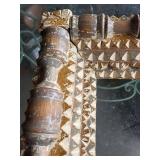 Antique Carved Wooden Picture Frame