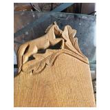 Antique Carved Wooden Bread Boards Including Scandinavian