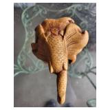 Hand-Carved Wooden Bird Figurine