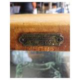 Vintage G Rushbrooke Butcher Block Tabletop