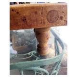 Vintage G Rushbrooke Butcher Block Tabletop