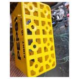 Vintage Pepsi 8 Pint Bottle Carrier Yellow Plastic