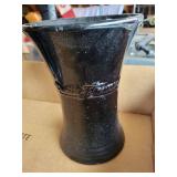 Set of 3 Vintage Ceramic Vases with Embossed Design