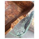 Antique Rustic Wooden Dough Bowl