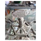 Vintage Metal Plant Stand & Achilles Carousel