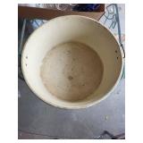 Antique Indurated Fibre Wood Pulp Bucket with Patent Markings