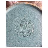 Antique Indurated Fibre Wood Pulp Bucket with Patent Markings