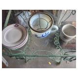 Vintage BPOE Plates, Bachelor Outfit Mug, Thompson Cup