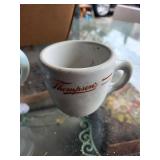 Vintage BPOE Plates, Bachelor Outfit Mug, Thompson Cup