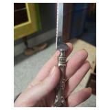 Vintage Wooden Cutlery Chest with Sterling Silverware