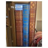 Set of 3 Decorative Book Spine Door Panels 7ft x 3ft
