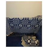 Lot of Vintage Woven Patterned Blankets and Throws