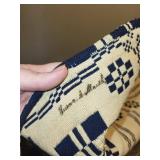 Lot of Vintage Woven Patterned Blankets and Throws