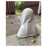 Vintage Garden Statue of Religious Figure