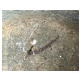 Vintage Cow Bell with Leather Strap and Engraved Designs