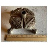 Antique 1883 Grand Army of the Republic Cast Iron Base