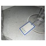 Clear Glass Christmas Tree with Star Topper and Parts