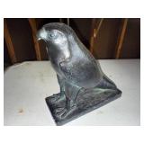 Vintage Austin Sculpture Falcon Statue with Patina Finish