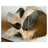 Vintage Cast Iron Frog Statue Garden Decor