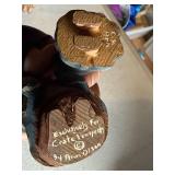 Vintage Hand Painted Noah