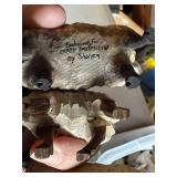 Vintage Hand Painted Noah