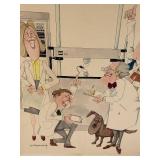 G.F. Cresselough Signed Scientist Illustration