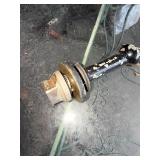 Vintage Draw Knife Hand Tool with Dog-Shaped Cutout