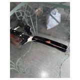 Vintage Draw Knife Hand Tool with Dog-Shaped Cutout