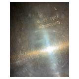 Vintage Silver Engraved Serving Tray 1966 Award