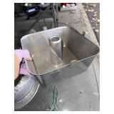 Vintage Watkins Products Metal Carrier & Metal Baking Molds