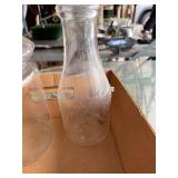 Vintage Hazel Atlas Dutch Boy Glass Shakers, Bo Bo the Clown Bottles, and Bottle Collection with Unique Designs