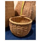 Lot of 3 Vintage Woven Baskets - Rustic Collectibles