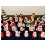 Vintage Ceramic Christmas Figurine Collection - 30 Pieces