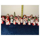 Vintage Ceramic Christmas Figurine Collection - 30 Pieces