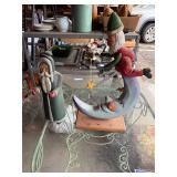 Handcrafted Wooden Santa and Moon Figurines - Holiday Decor