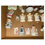 Vintage Christmas Bells and Figurine Collection